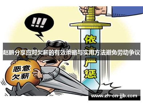 赵鹏分享应对欠薪的有效策略与实用方法避免劳动争议 赵鹏分享应对欠薪的有效策略与实用方法避免劳动争议