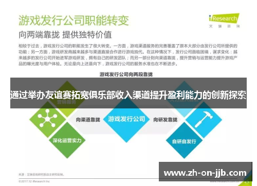 通过举办友谊赛拓宽俱乐部收入渠道提升盈利能力的创新探索